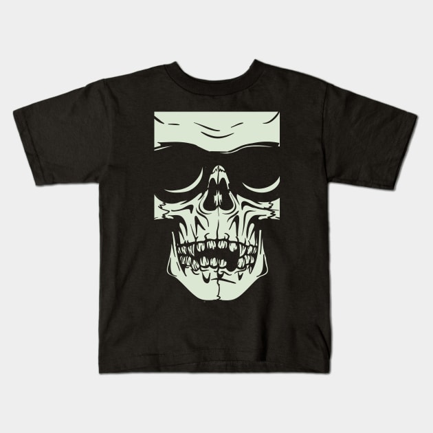 They're Just to cool - Skull Kids T-Shirt by MinnieWilks